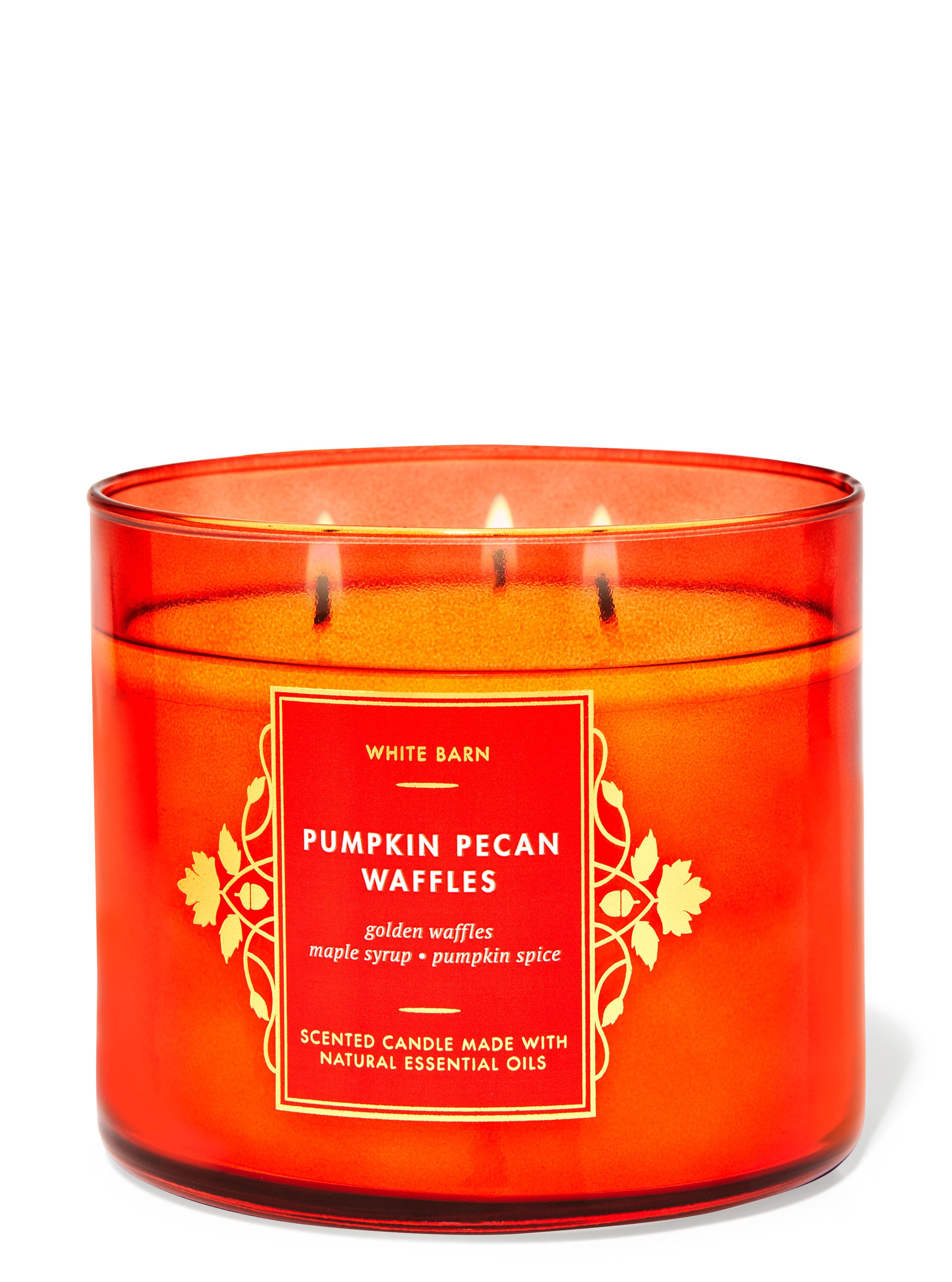 Pumpkin pecan shop waffles candle