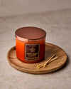 Sweet Maple & Leaves 3-Wick Candle