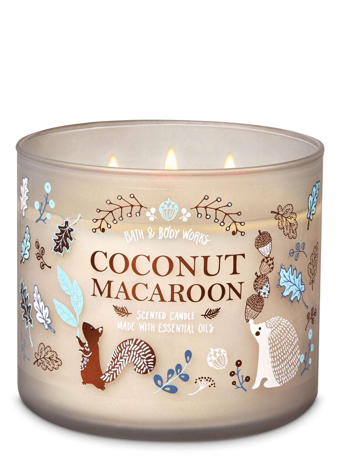 Coconut Macaroon 3-Wick Candle - Bath And Body Works