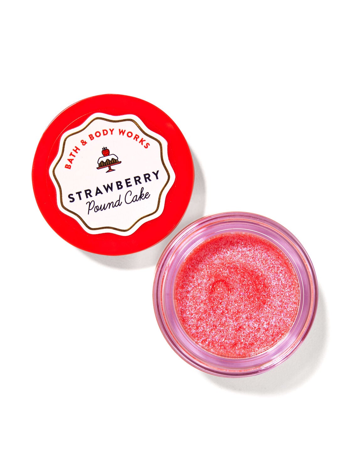 Strawberry Pound Cake Exfoliating Lip Scrub