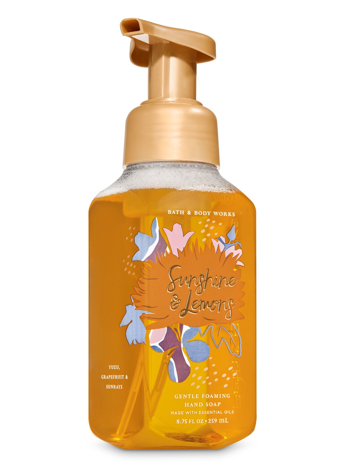 Sunshine Lemons Gentle Foaming Hand Soap Bath Body Works