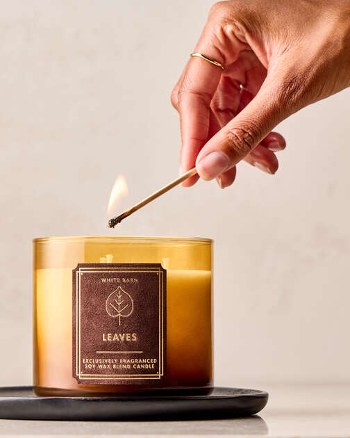Leaves 3-Wick Candle
