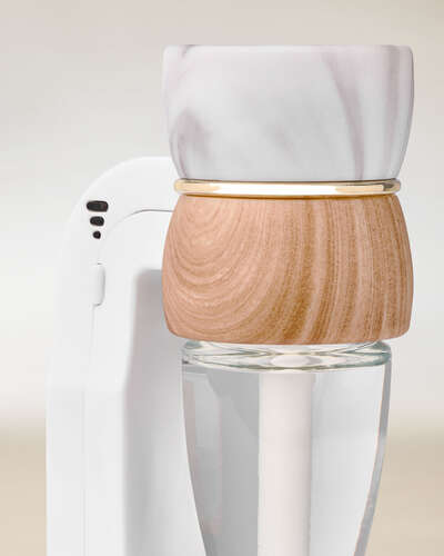 Marble Hourglass Scent Control&trade; Wallflowers Fragrance Plug