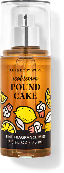 Iced Lemon Pound Cake Travel Size Fine Fragrance Mist