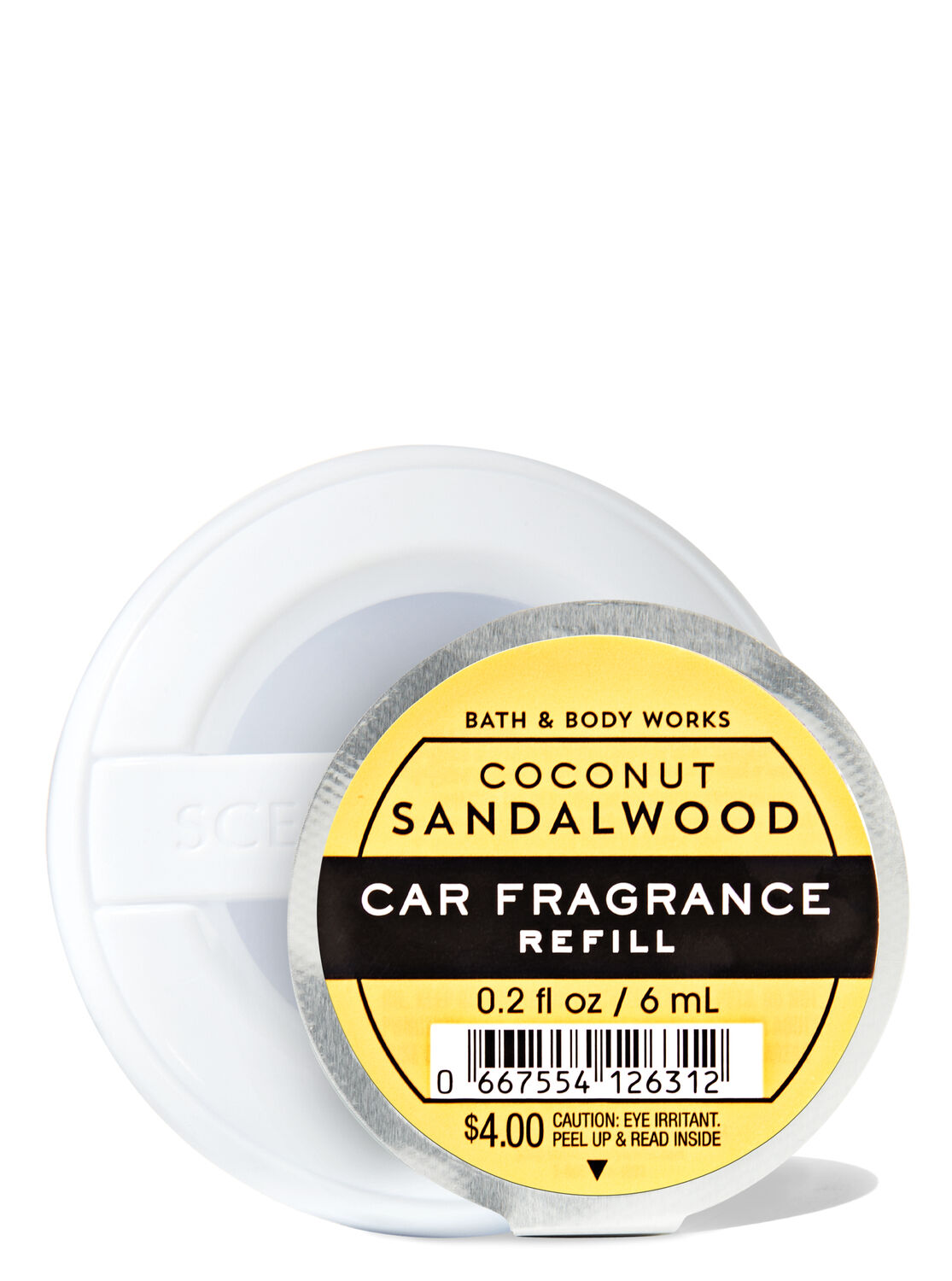 Coconut Sandalwood Car Fragrance Refill
