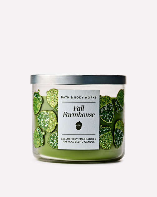 Fall Farmhouse 3-Wick Candle