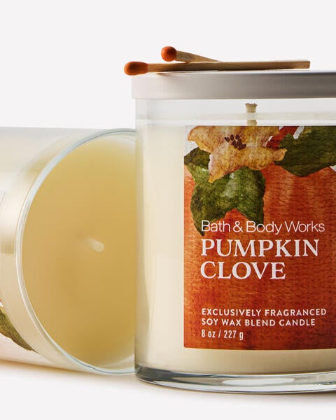 Pumpkin Clove Single Wick Candle