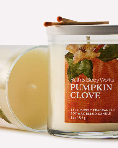 Pumpkin Clove Single Wick Candle