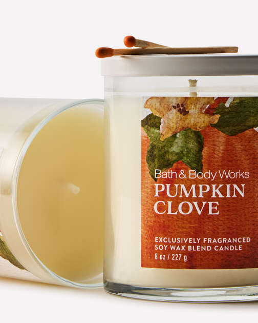 Pumpkin Clove Single Wick Candle