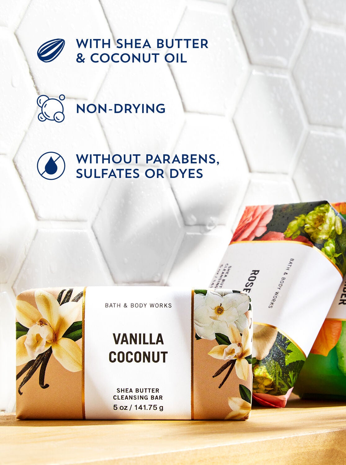 Bahamas Passionfruit & Banana Flower Shea Butter Cleansing Bar