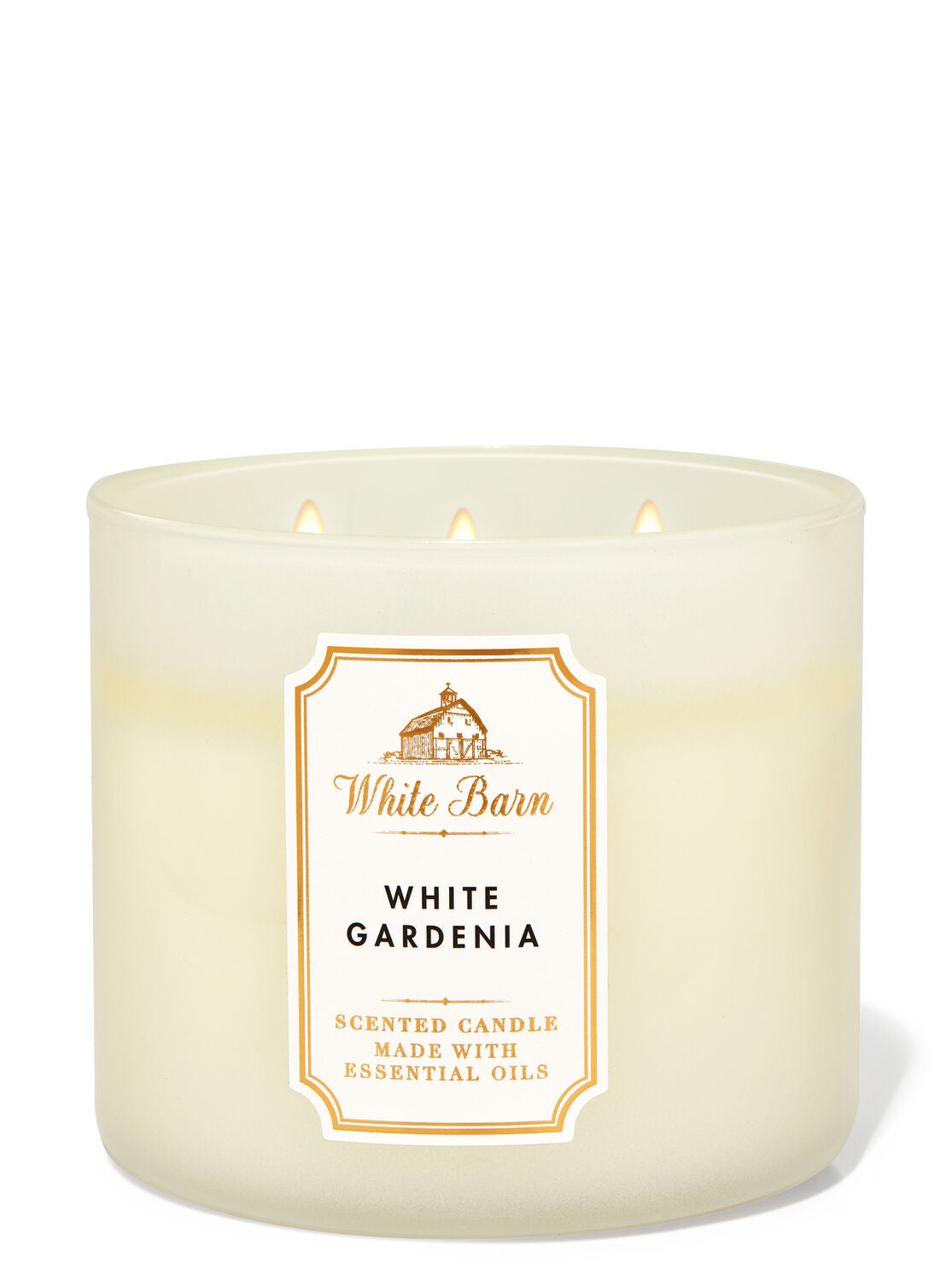 White Gardenia 3-Wick Candle