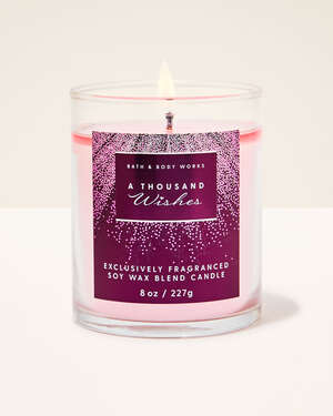 A Thousand Wishes Single Wick Candle