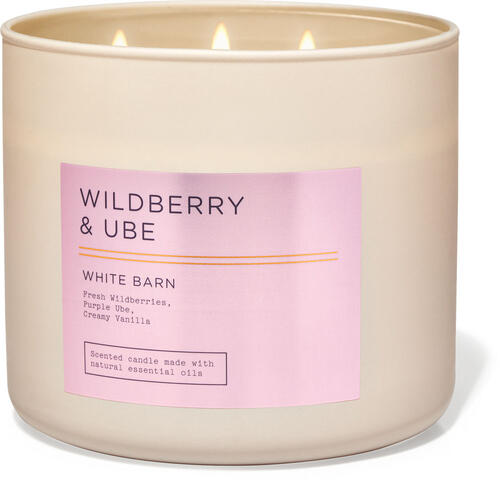 Wildberry &amp; Ube 3-Wick Candle