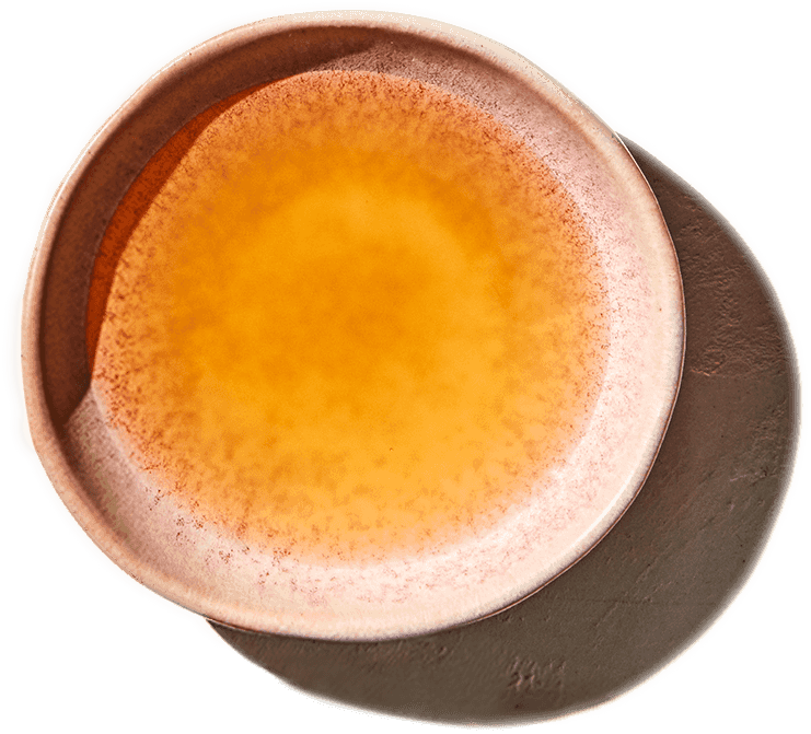 Oil in a small bowl