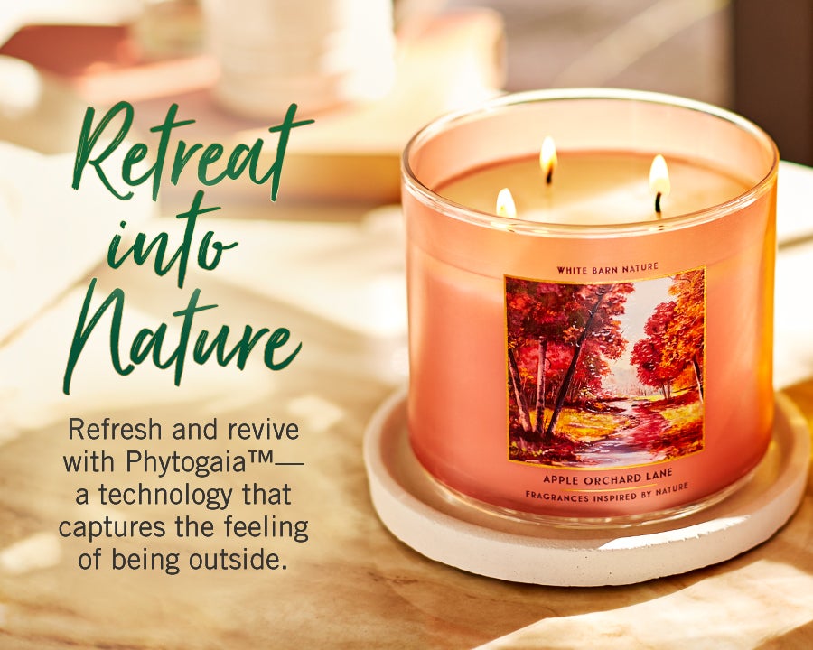 Scented Candles 3Wick and Single Wick Bath & Body Works