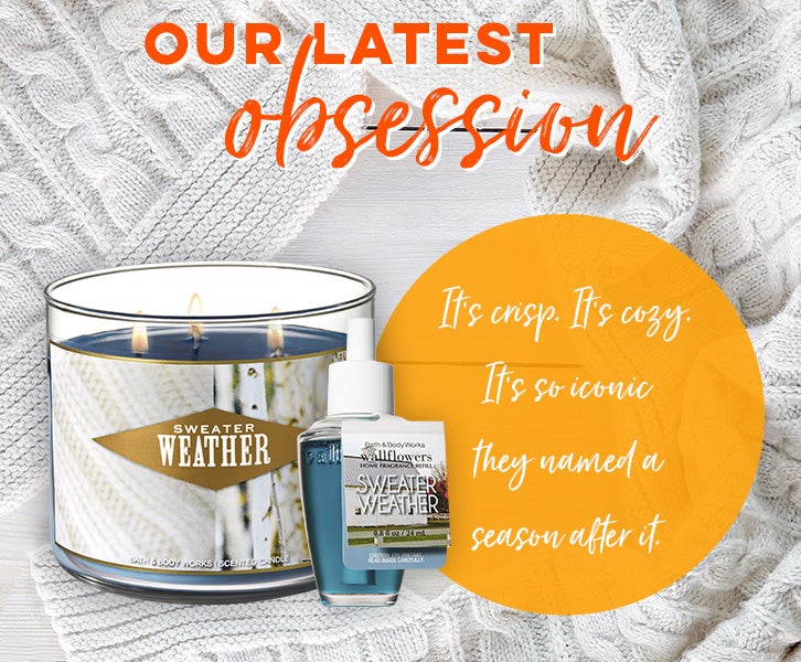 Our Latest Obsession. It's crips. It's cozy. It's so iconic they named a season after it.