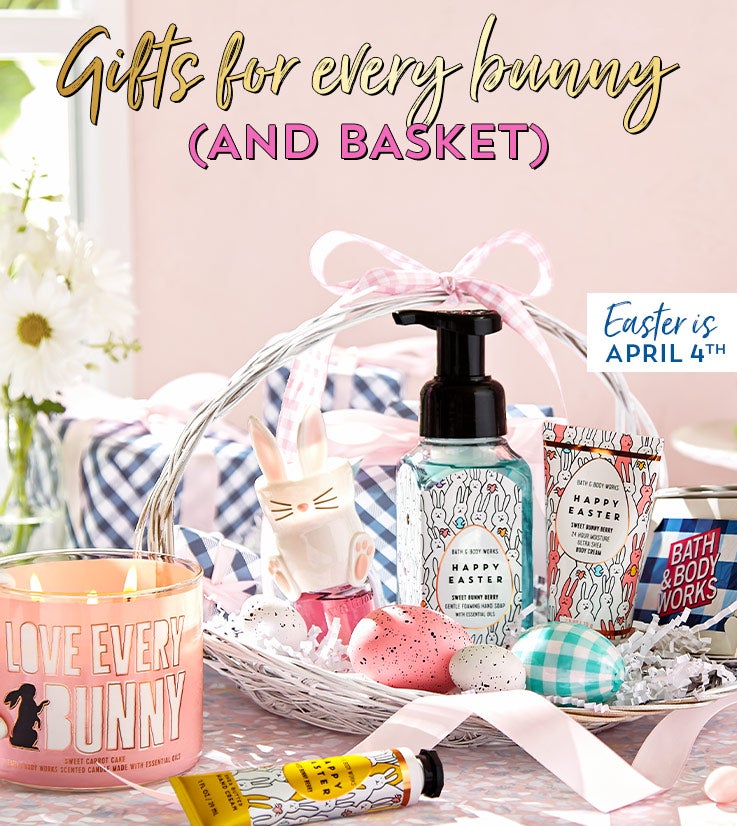 Easter is April 4th. Gifts for every bunny (and basket).