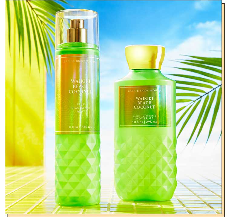 Bath and Body Works AT THE BEACH Fine Fragrance Mist 8 Fluid Ounce (2020  Edition)