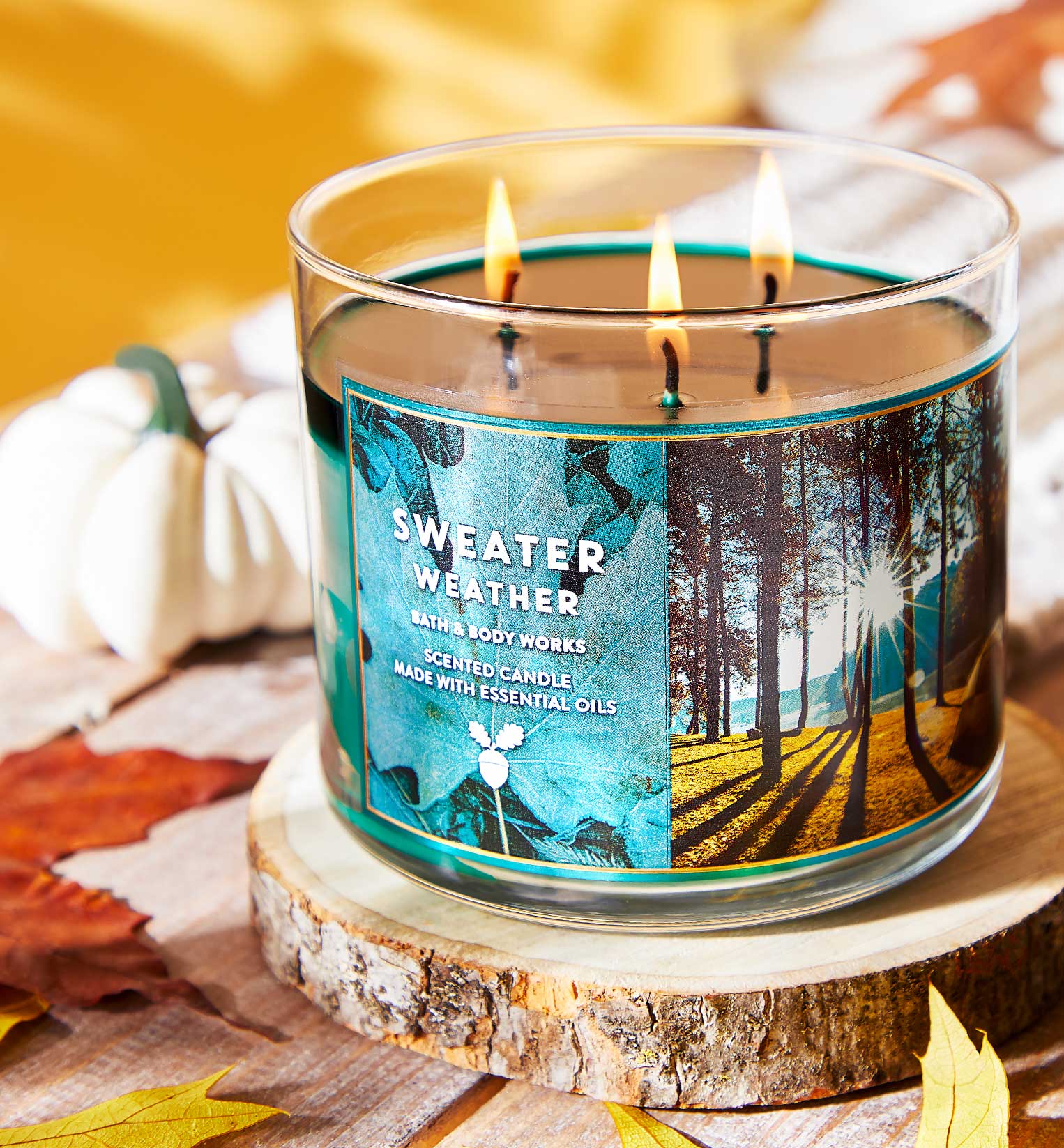Sweater Weather 3-Wick Candle