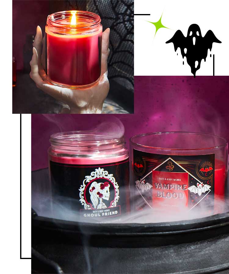Bath And Body Halloween Candle Holders 2022