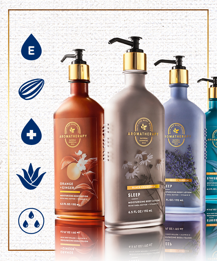 All About Our New Aromatherapy Formulas | Bath & Body Works