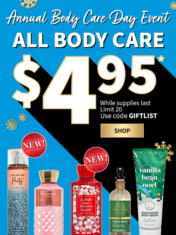 Bath & Body Works Body Care & Home Fragrances You'll Love