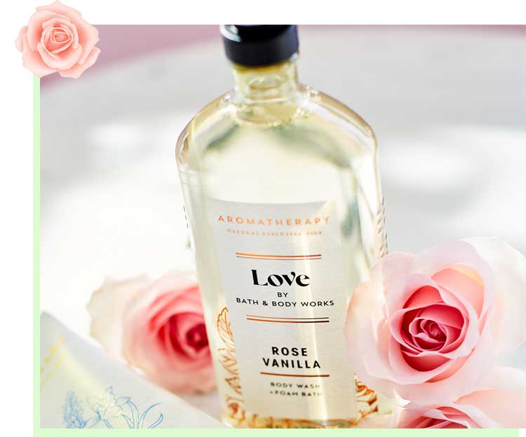 Rose Vanilla AT Body Wash gift for mom