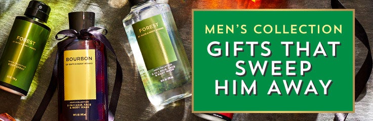 Men's collection. Gifts that sweep him away.