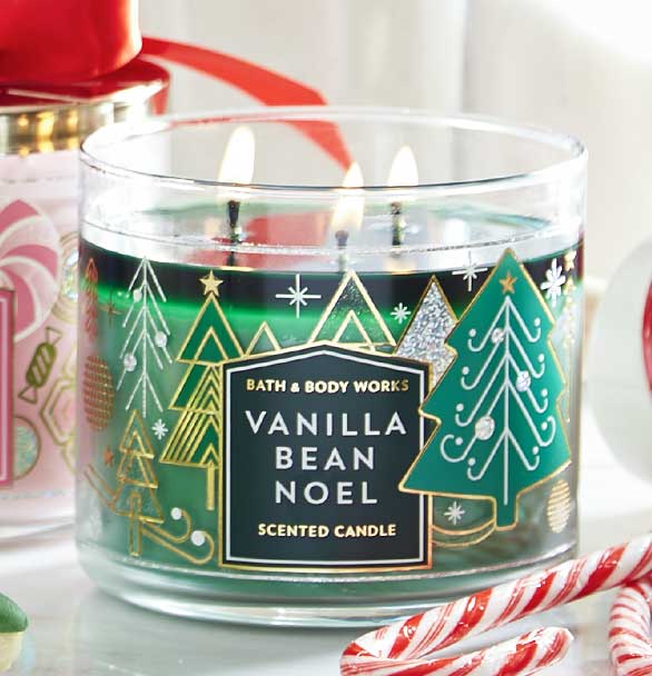 best christmas candles bath