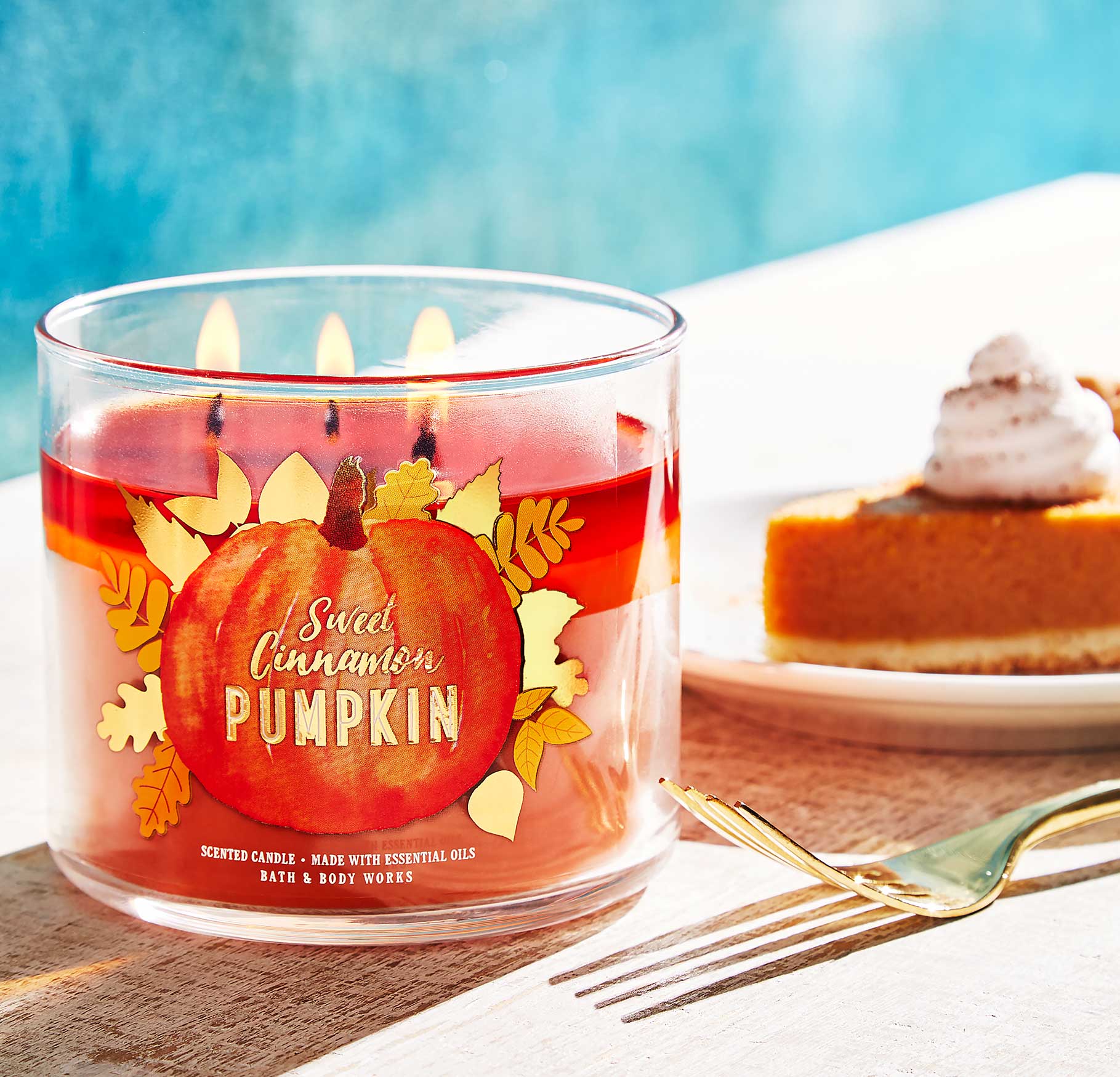 Sweet Cinnamon Pumpkin 3-Wick Candle