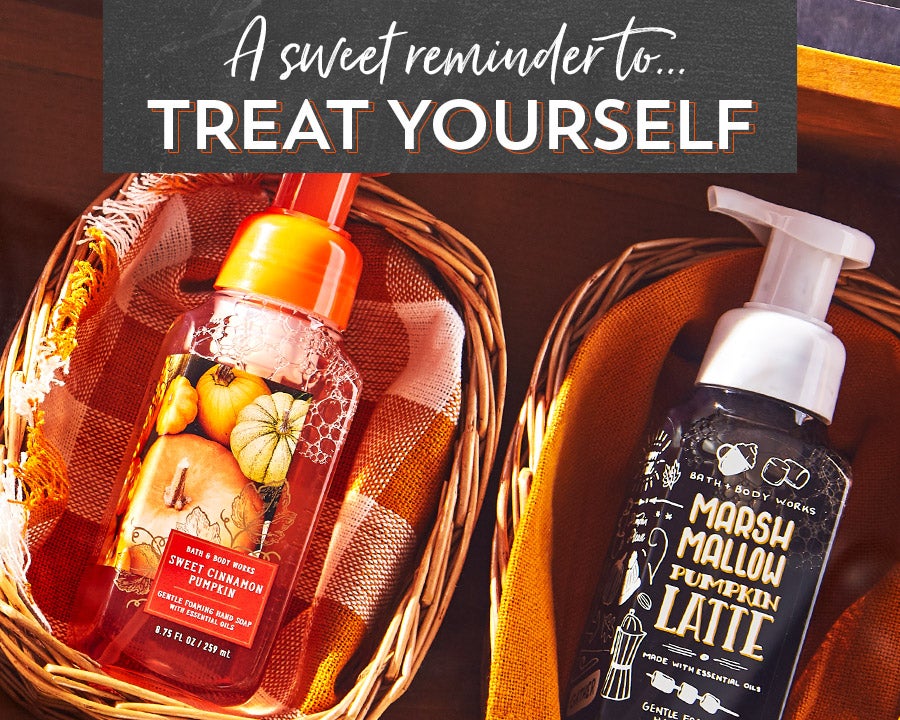 A sweet reminder to…treat yourself.