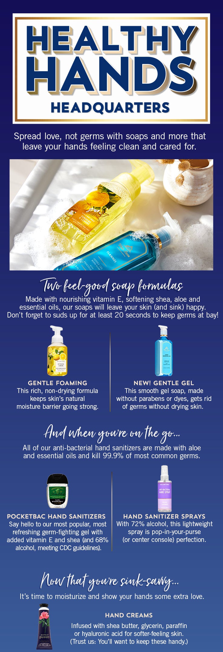 Hand Soap Sanitizer Amp Pocketbac Bath Amp Body Works