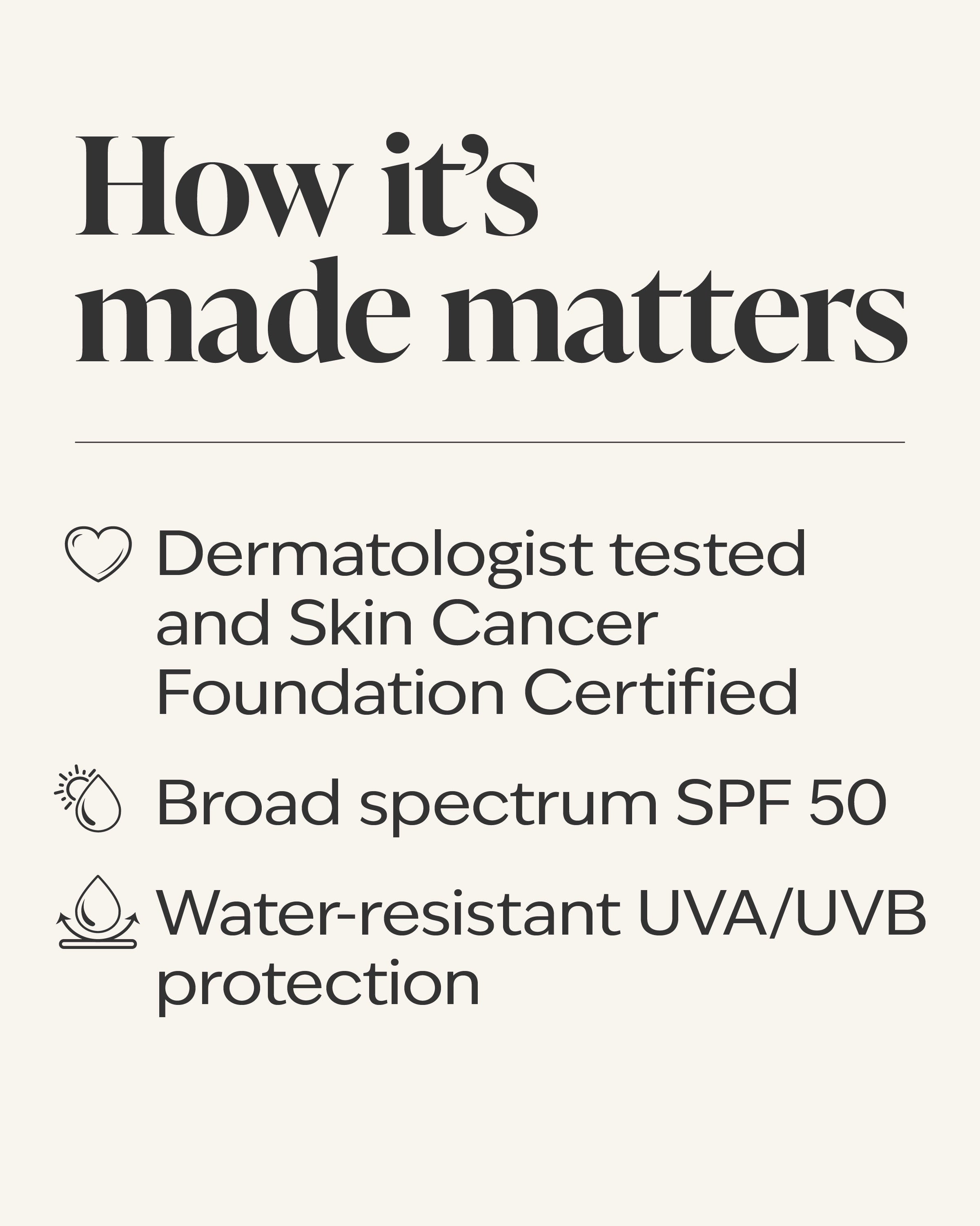 At the Beach SPF 50 Lotion