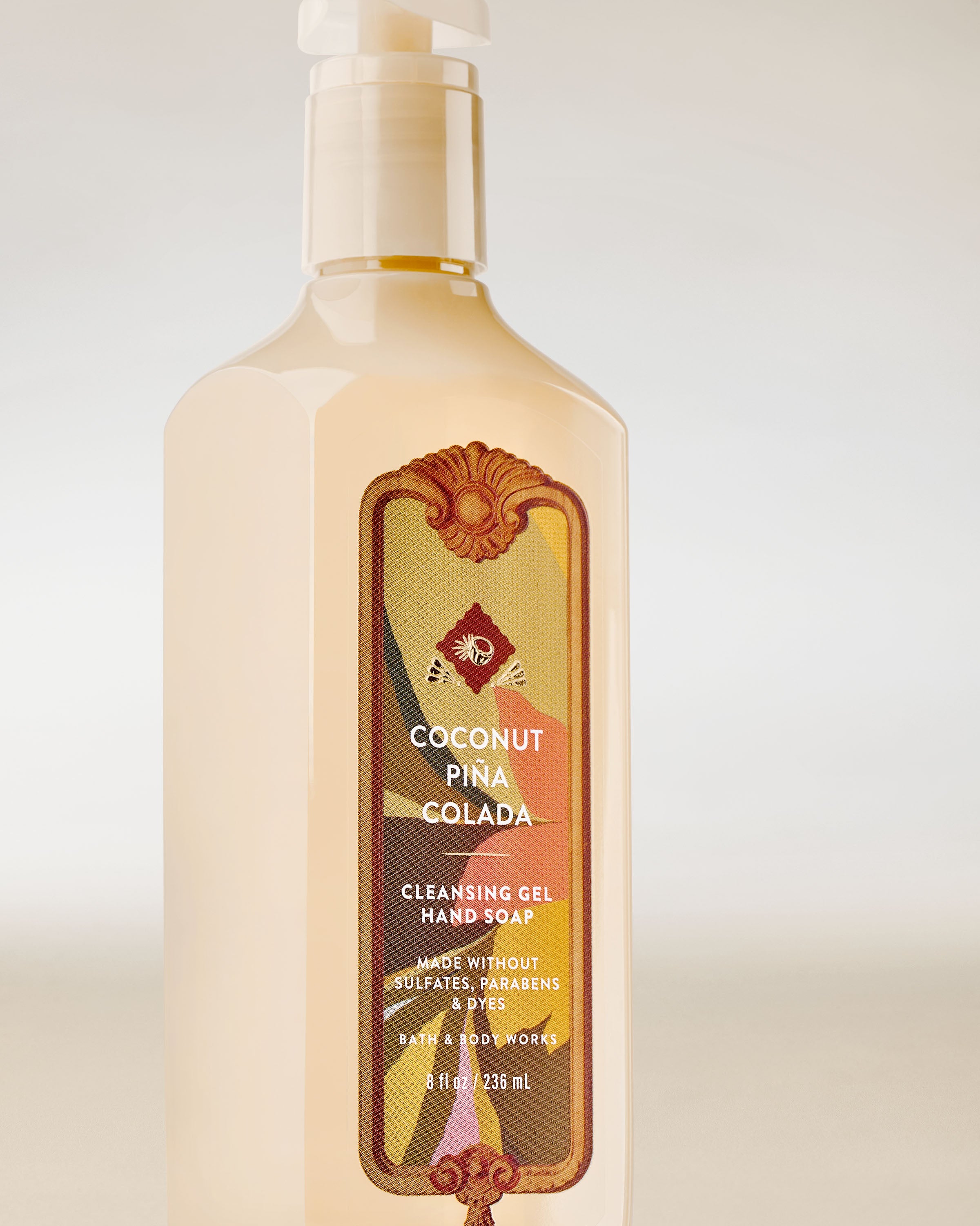 Coconut Piña Colada Cleansing Gel Hand Soap