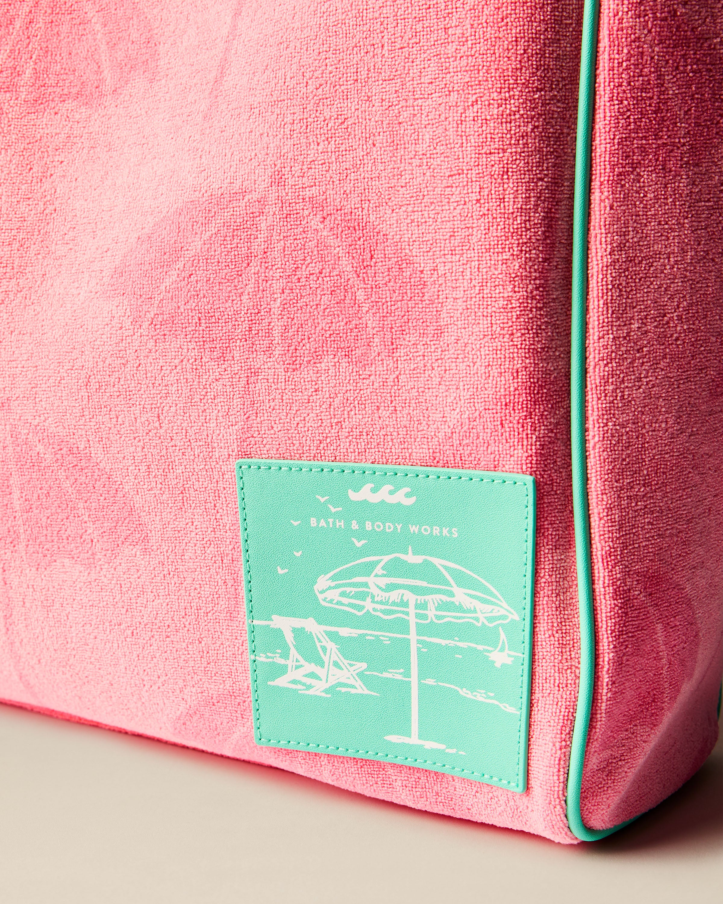 Pink Umbrella Tote Bag