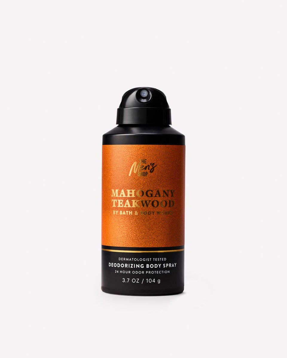 Mahogany Teakwood Deodorizing Body Spray