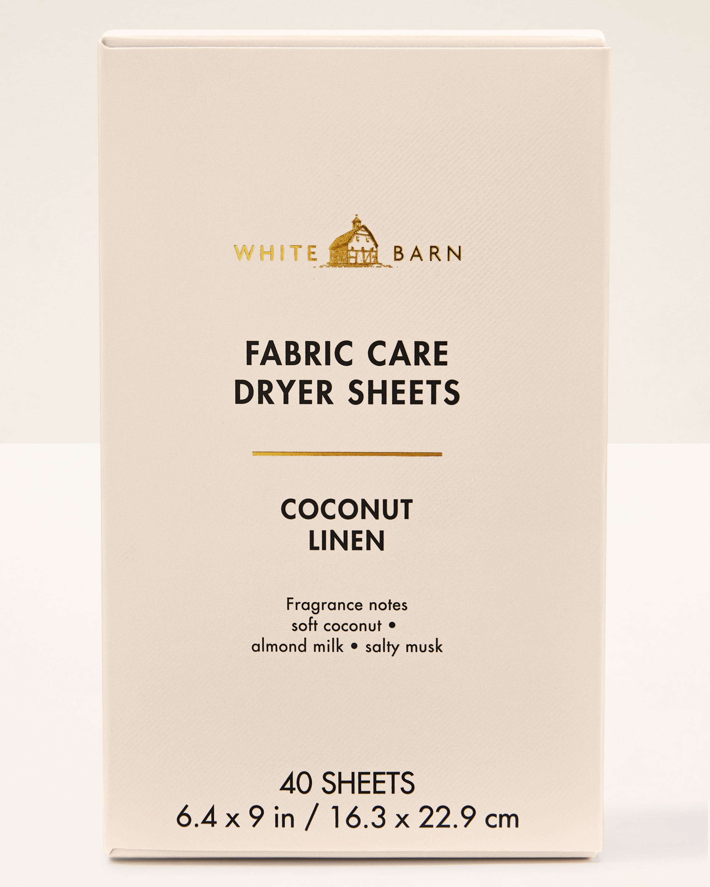 Coconut Linen Dryer Sheets