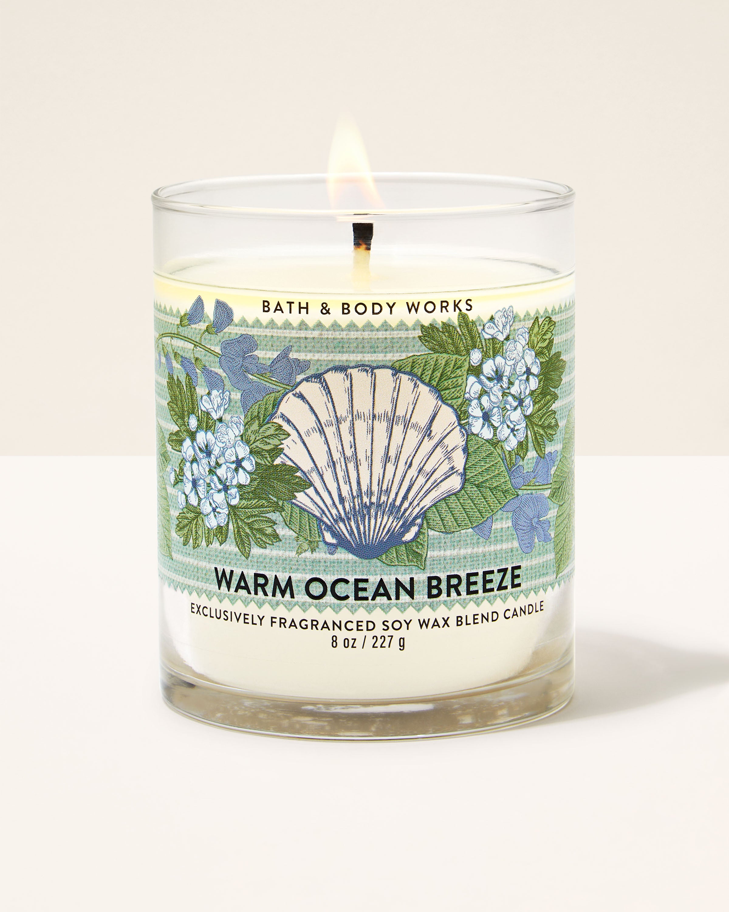 Warm Ocean Breeze Single Wick Candle