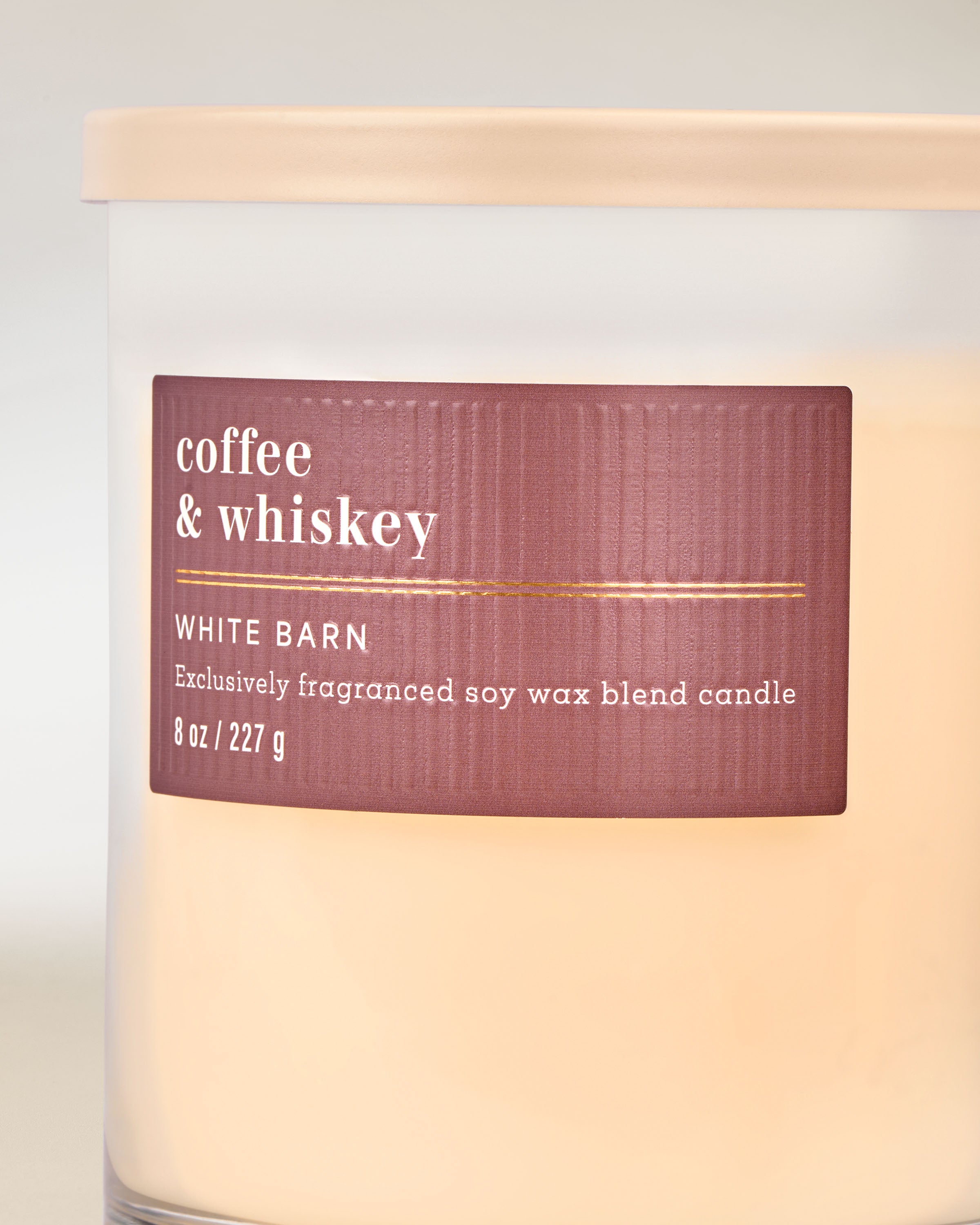 Coffee & Whiskey Single Wick Candle