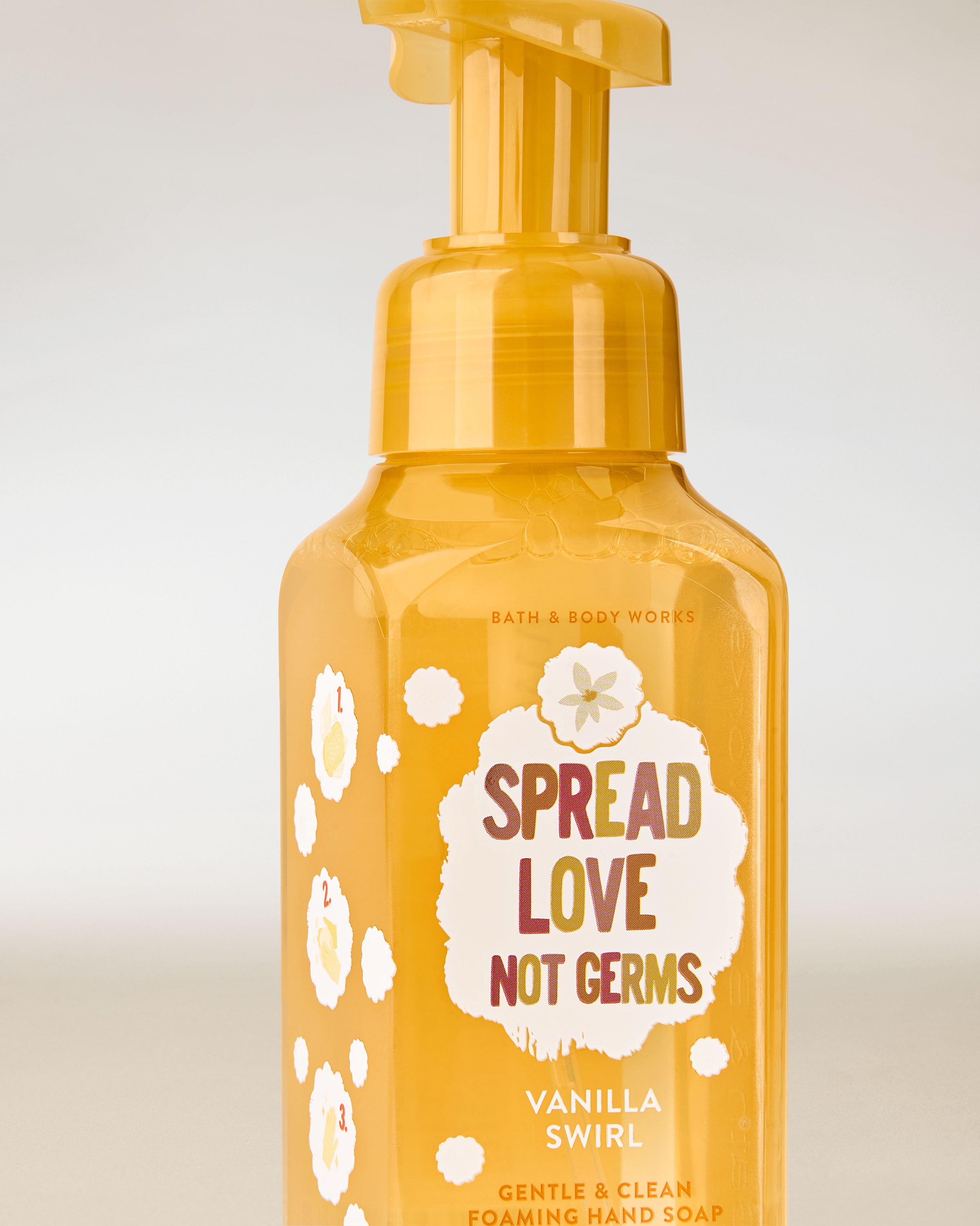 Vanilla Swirl Gentle & Clean Foaming Hand Soap