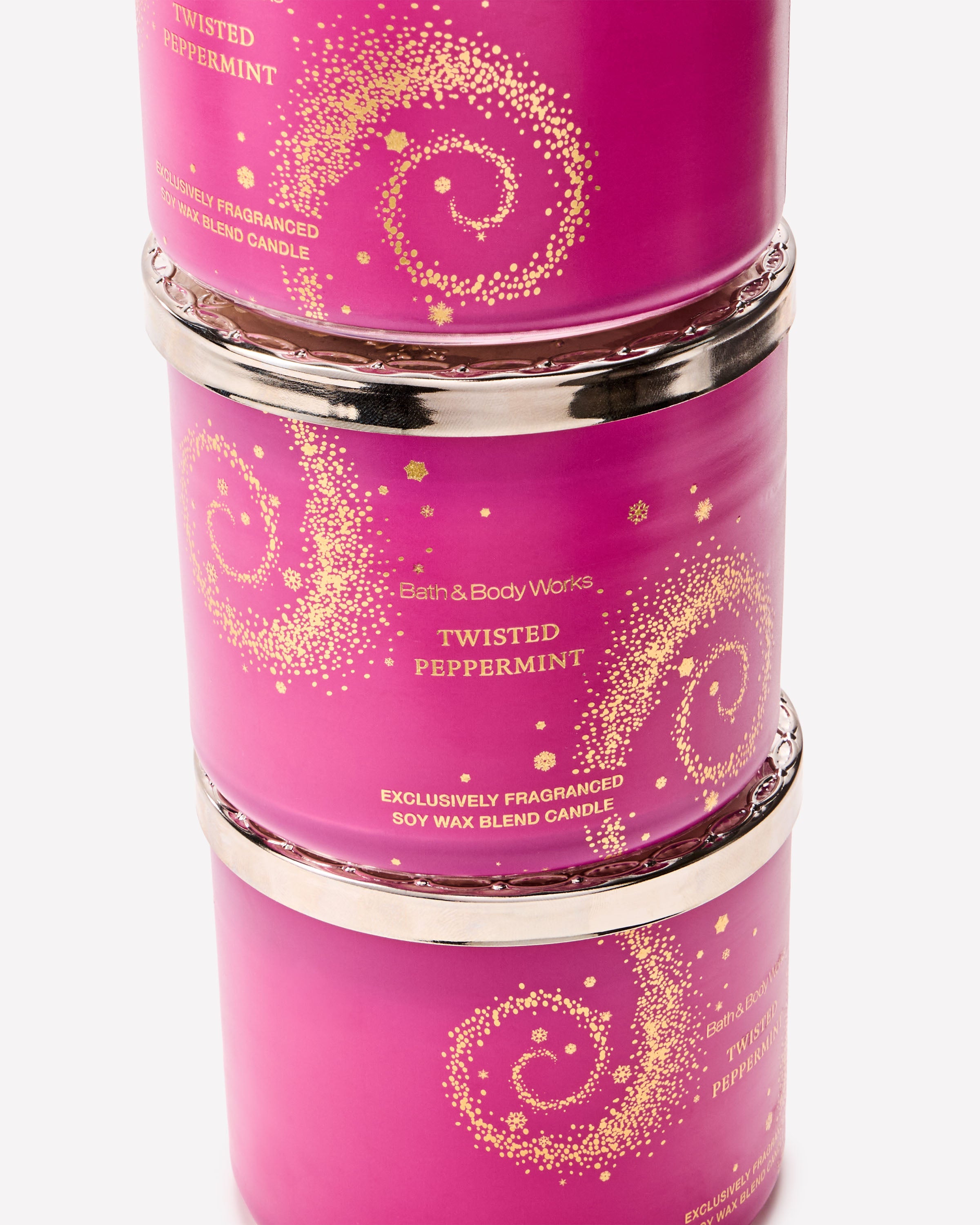 Twisted Peppermint 3-Wick Candle