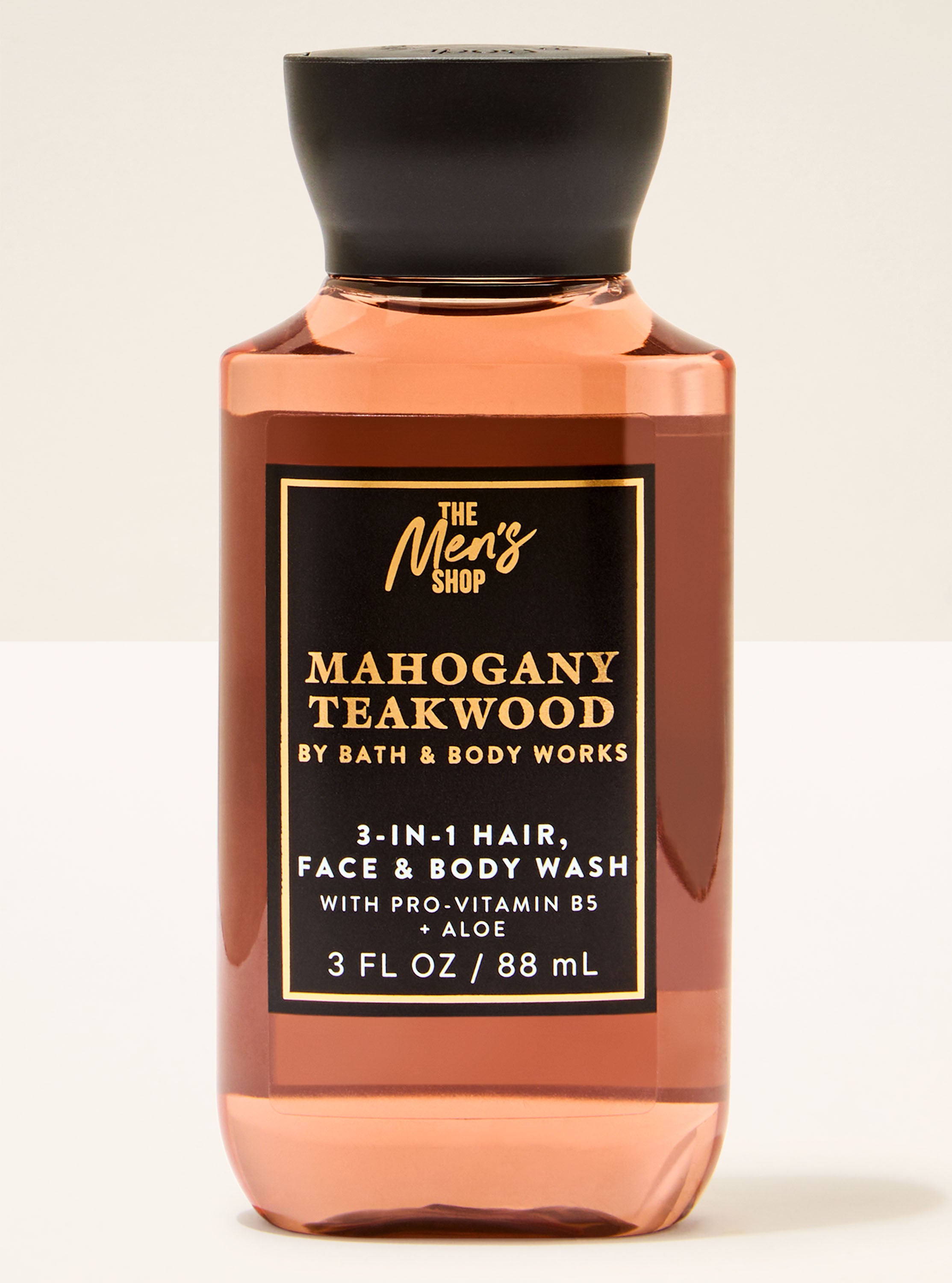 Mahogany Teakwood Travel Size Body Wash