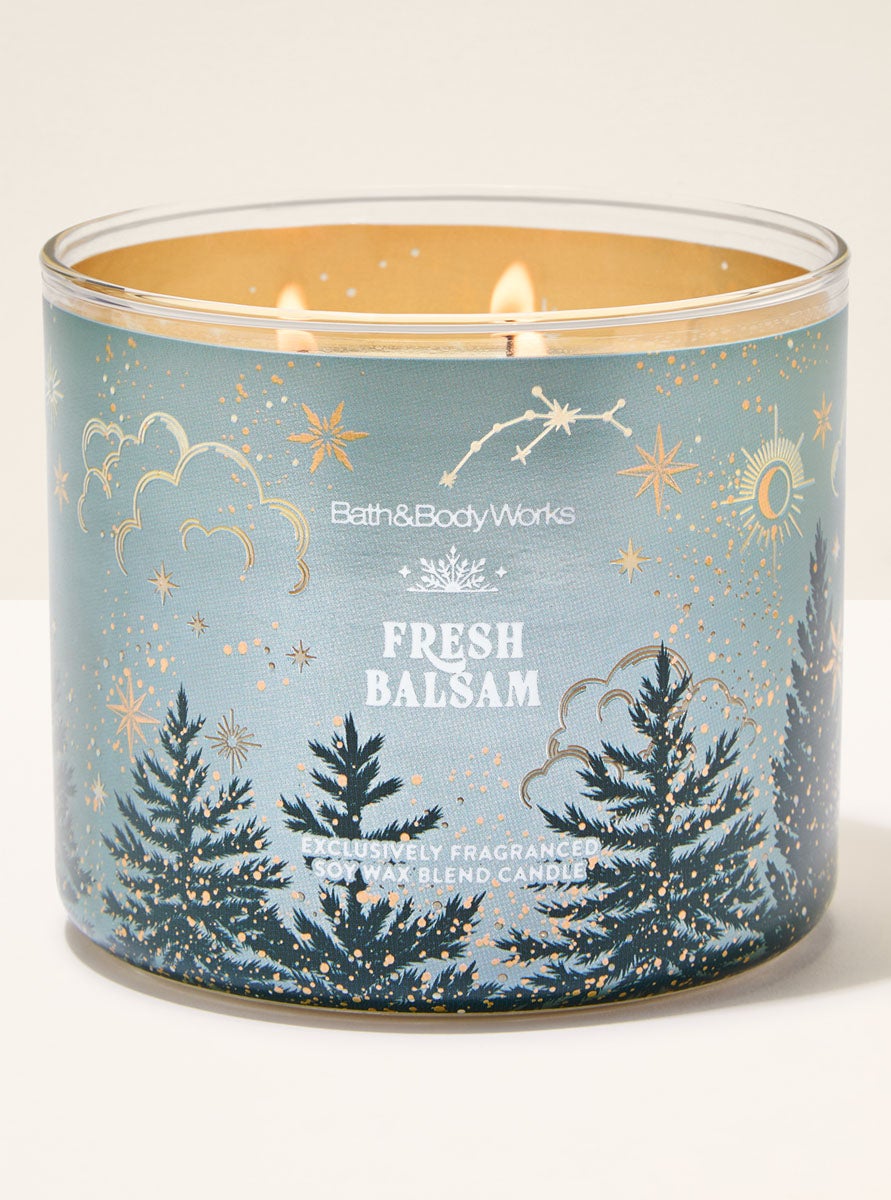 Fresh Balsam 3-Wick Candle | Bath & Body Works