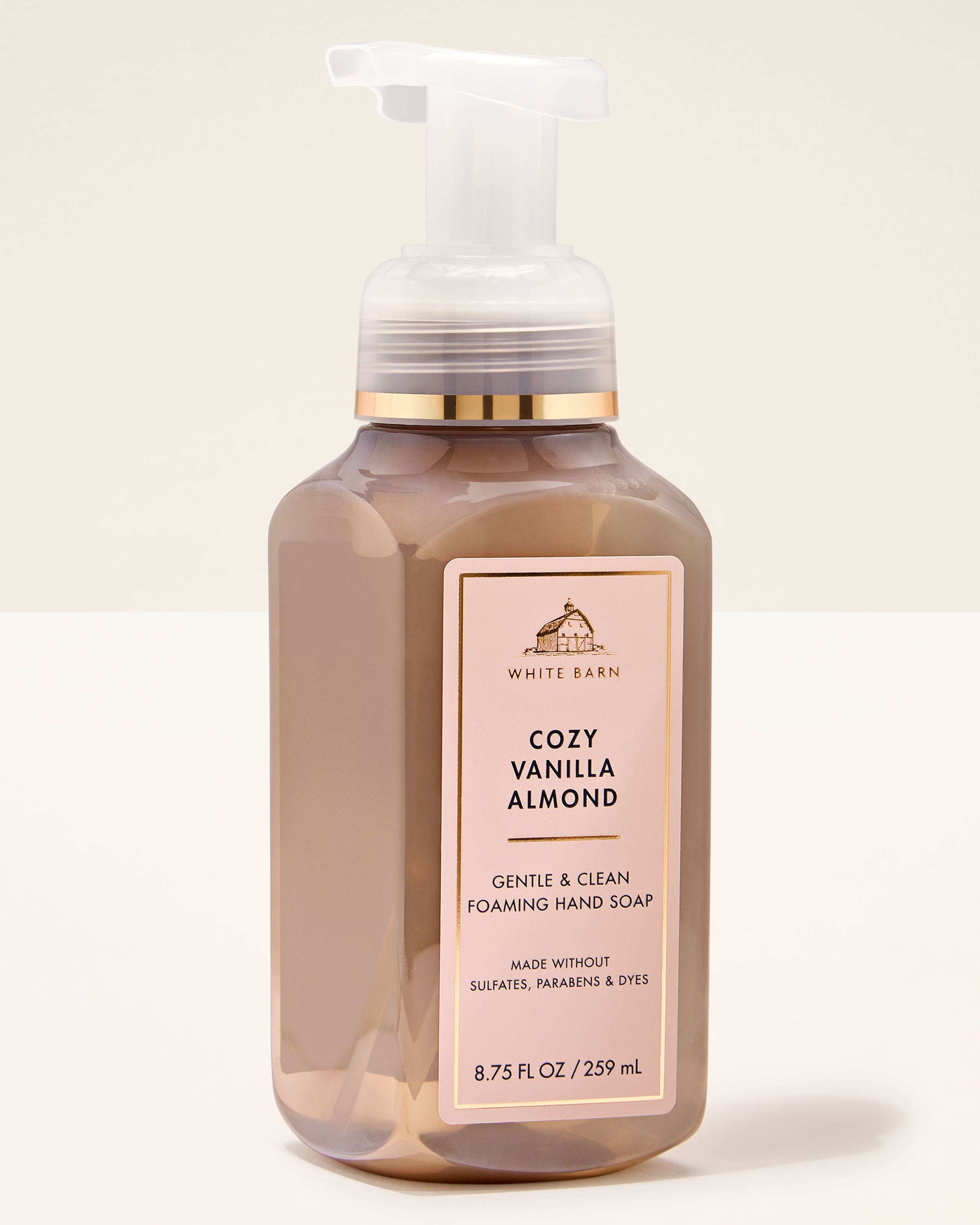 Cozy Vanilla Almond Gentle & Clean Foaming Hand Soap