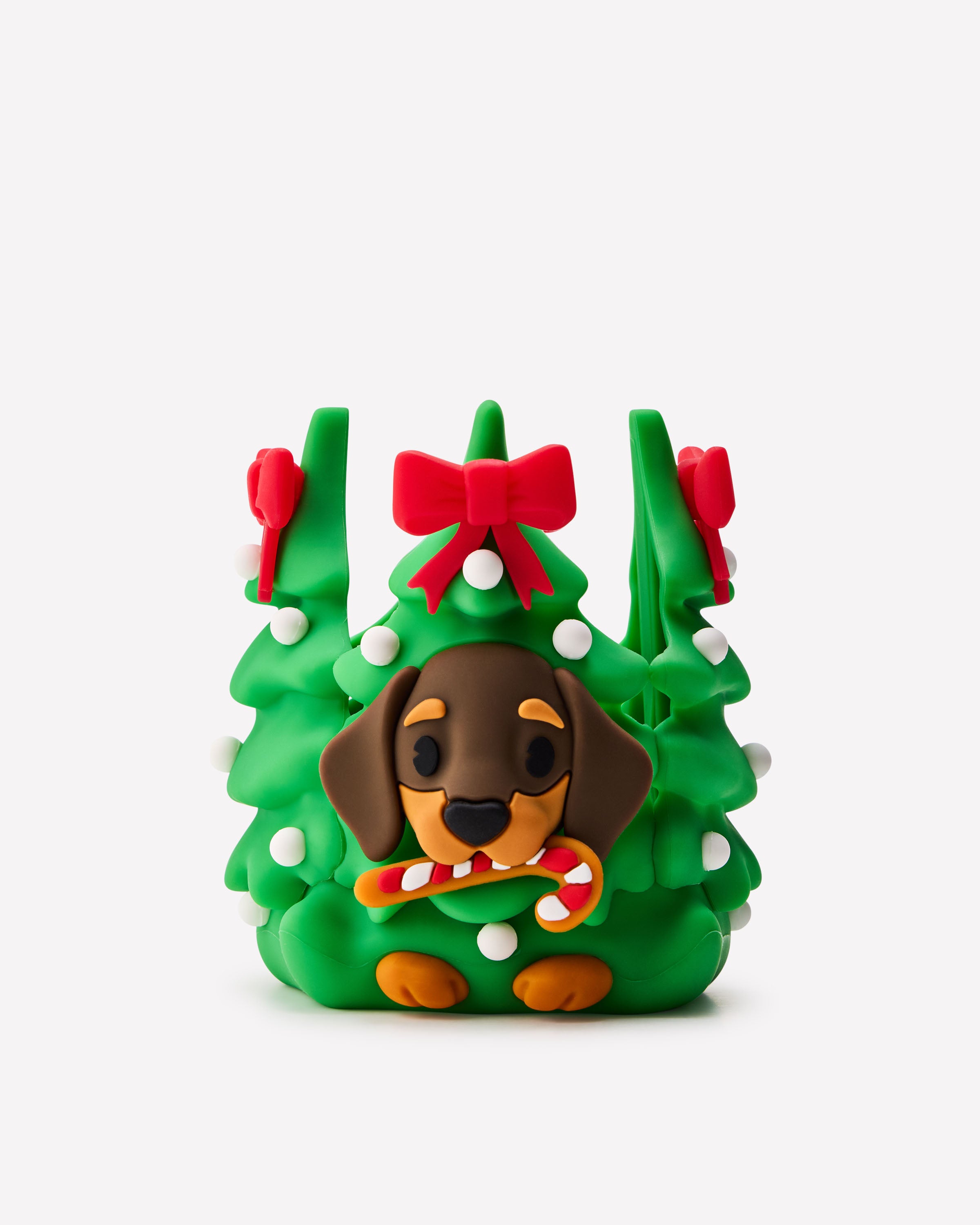 Light-Up Festive Dog Soap Holder