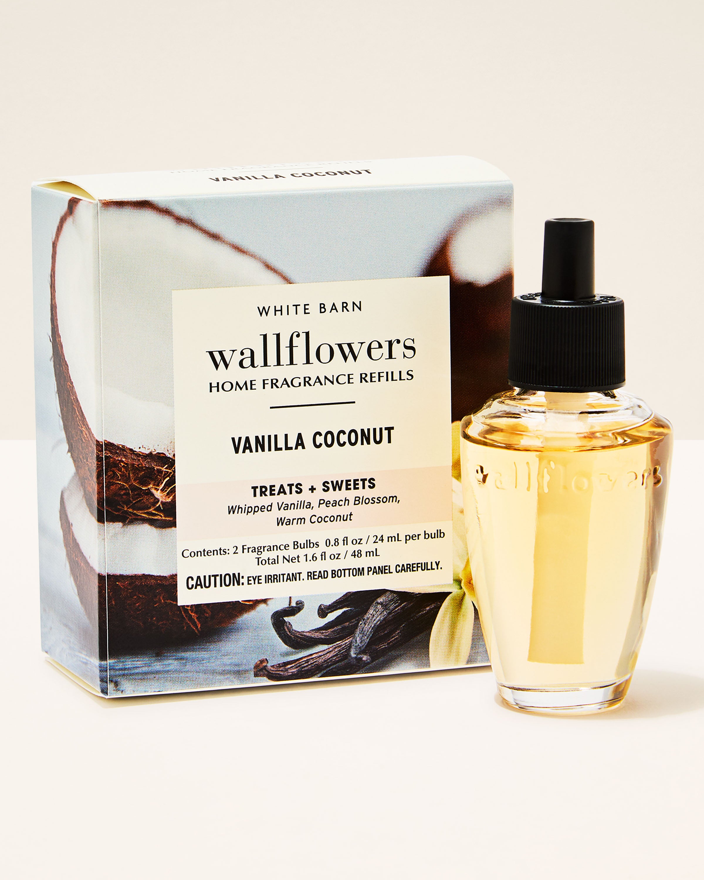Vanilla Coconut Wallflowers Refills 2-Pack