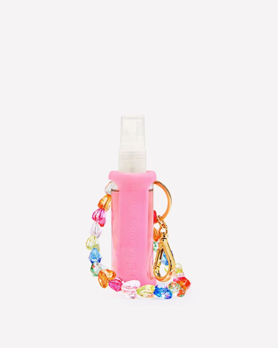 Pink Wristlet Hand Sanitizer Spray Holder | Bath & Body Works