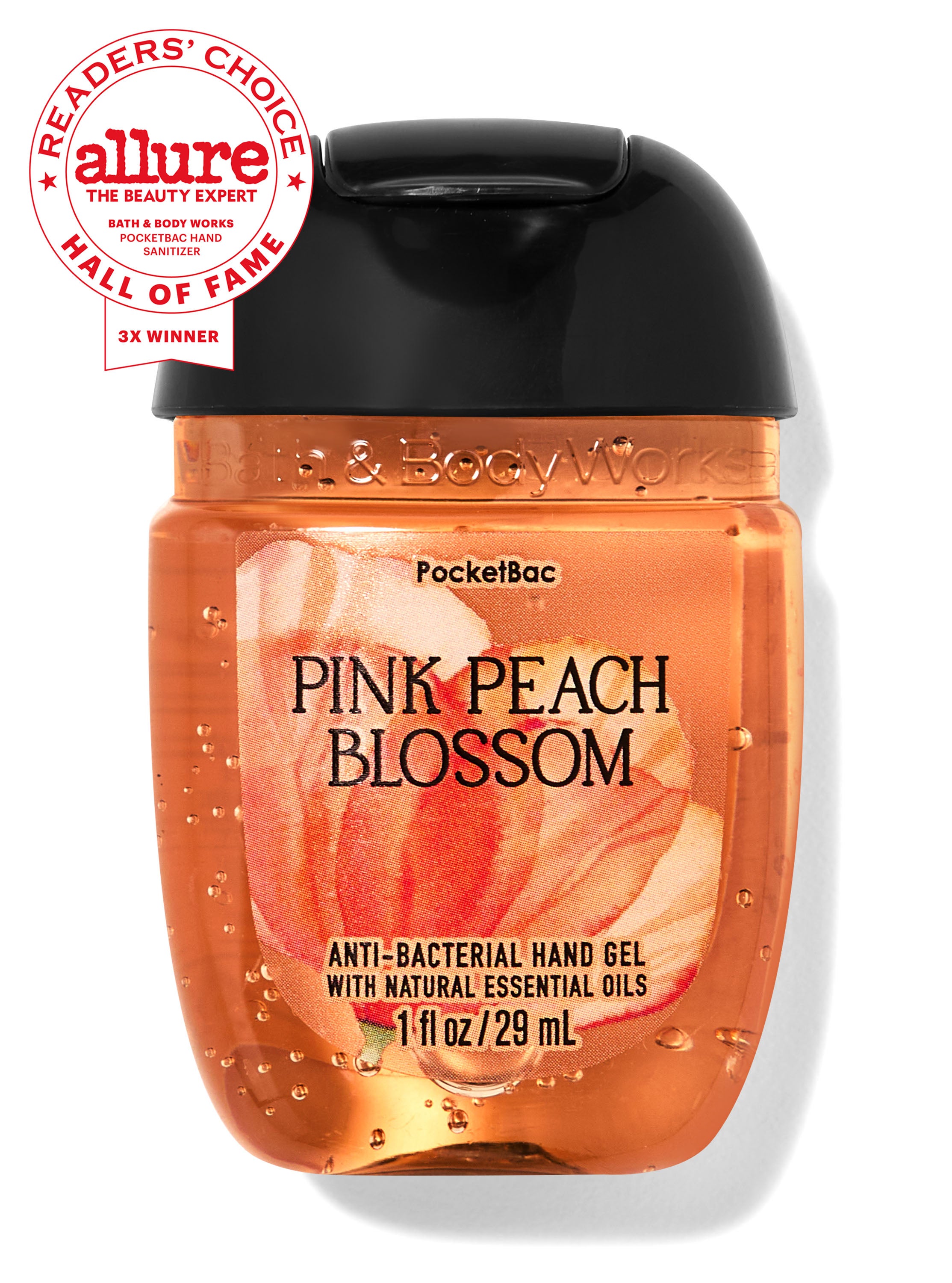 Pink Peach Blossom PocketBac Hand Sanitizer