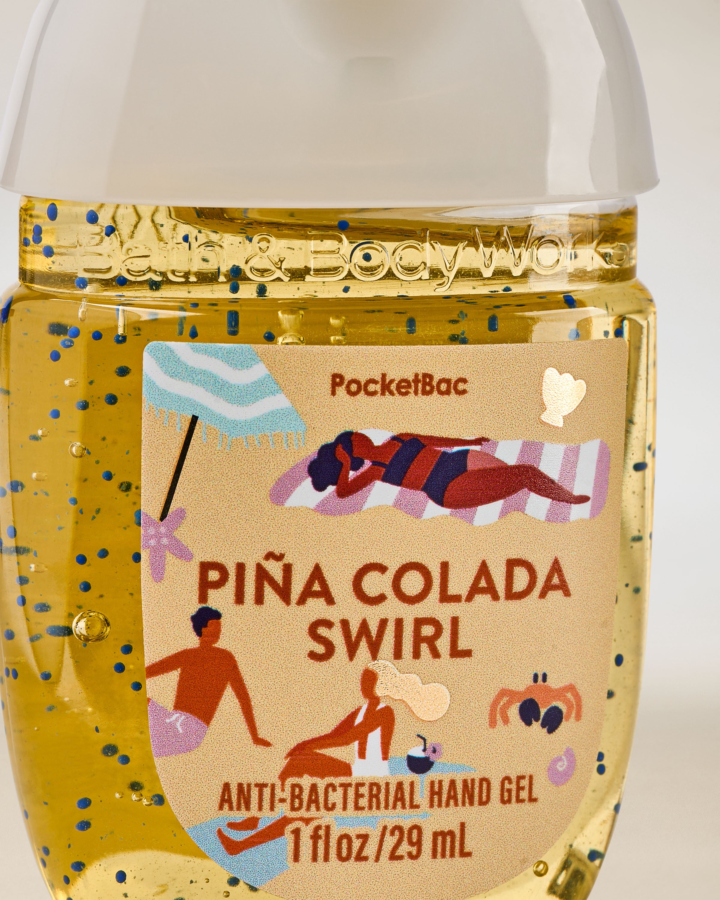 Piña Colada Swirl PocketBac Hand Sanitizer