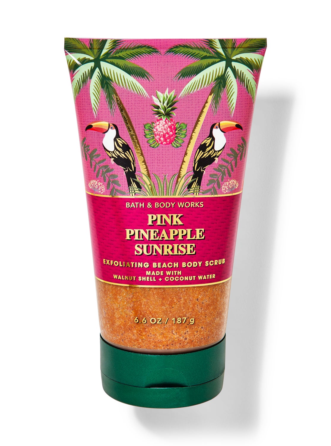 Pink Pineapple Sunrise Exfoliating Beach Body Scrub